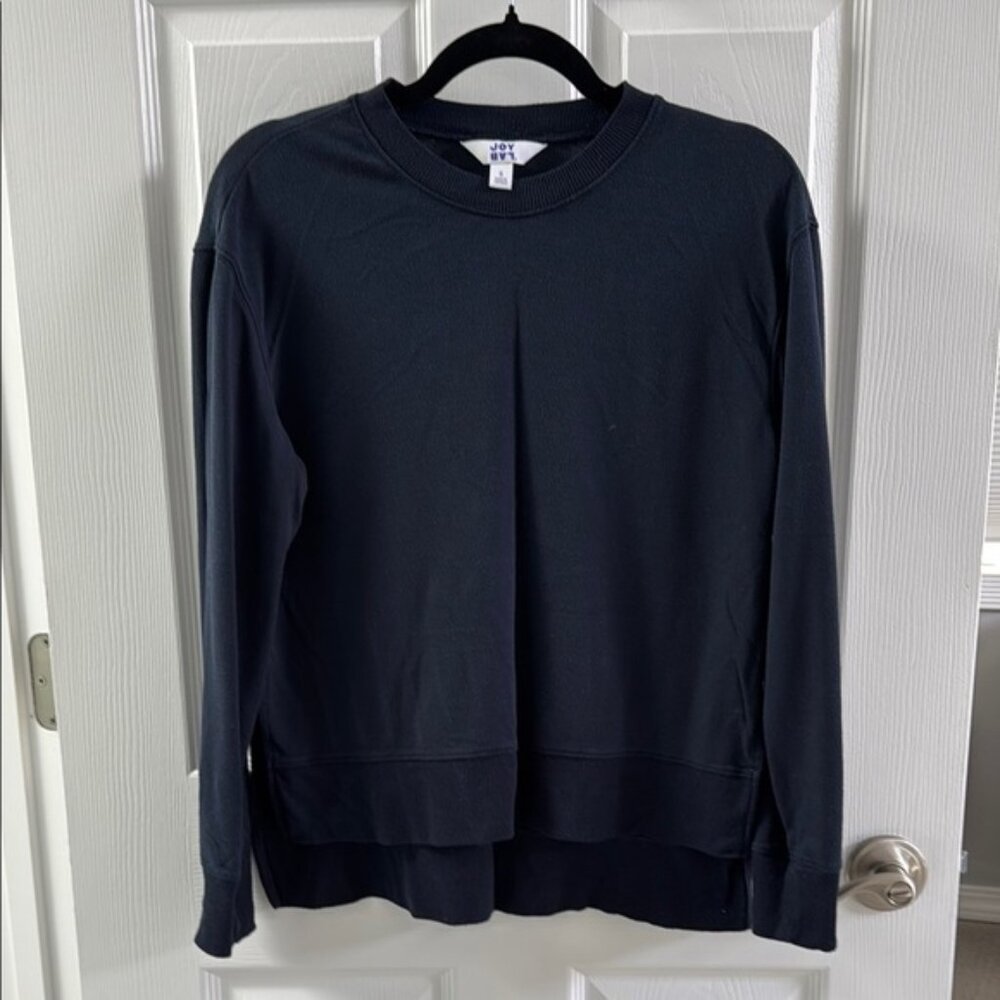 ❤️JoyLab Blue Crew Neck Sweatshirt Relaxed Fit